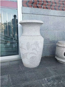 Granite Flower Pots Garden Planters Landscape Vase