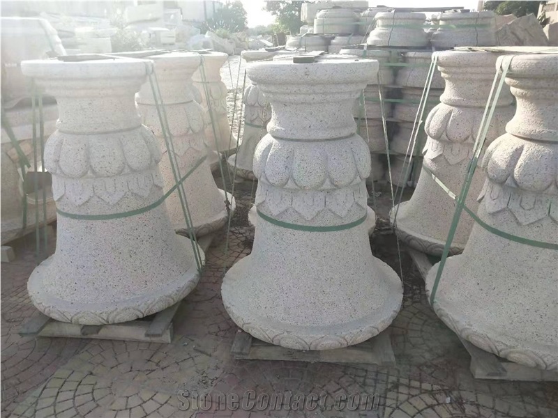 Granite Outdoor Garden Stone Flower Planters Pots