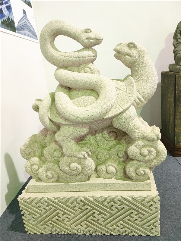 Sacred Animal Four Beasts Street Stone Statues