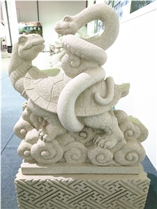 Sacred Animal Four Beasts Street Stone Statues