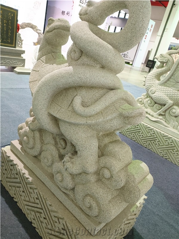 Sacred Animal Four Beasts Street Stone Statues
