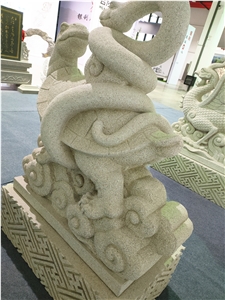 Sacred Animal Four Beasts Street Stone Statues