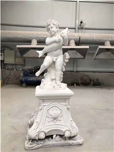 White Marble Western Human Statues Stone Carving