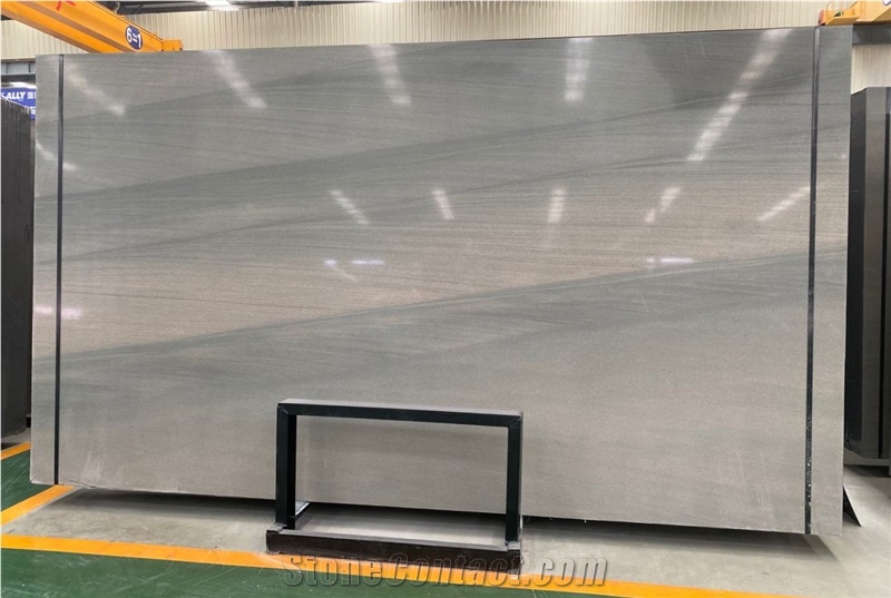 China Lyen Grey Quartzite Slabs