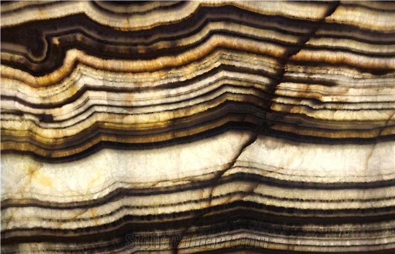 Wavy Butterfly Onyx Slabs