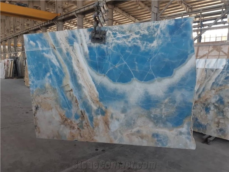 Blue Onyx Slabs