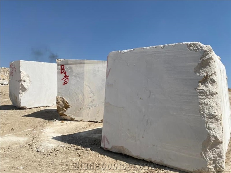 Iranian Cream Marble Block