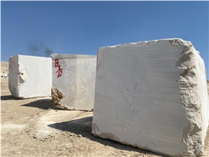 Iranian Cream Marble Block