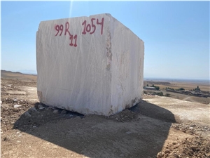 Iranian Cream Marble Block