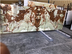 Multi Brown Onyx Slabs, Light Green Onyx Slabs Multi Brown Onyx Slabs, Light Green Onyx Slabs