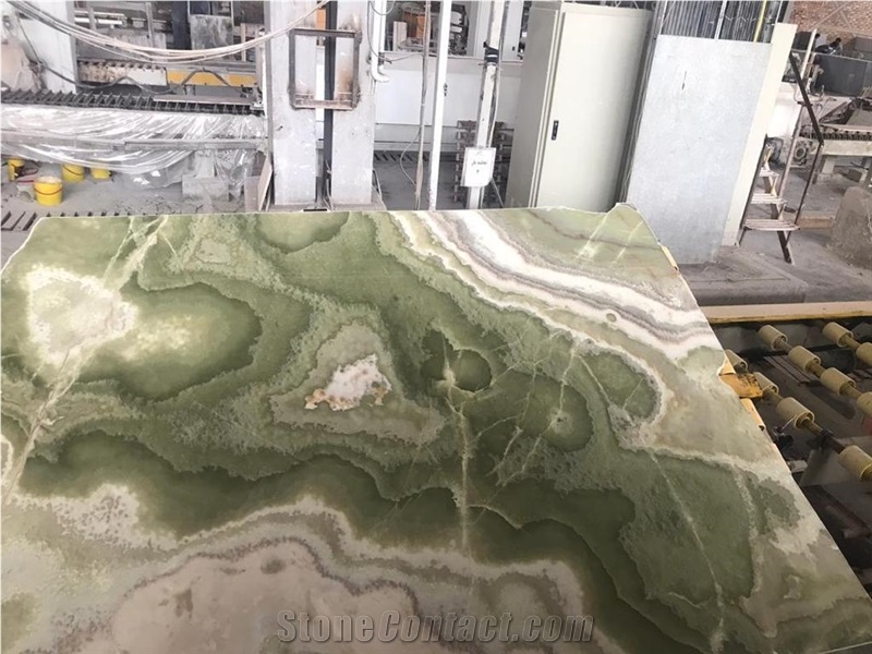 Multicolor Green Onyx Slab Green Rusty Onyx Slabs