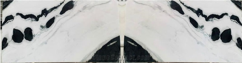 Panda White Marble Slabs &Tiles