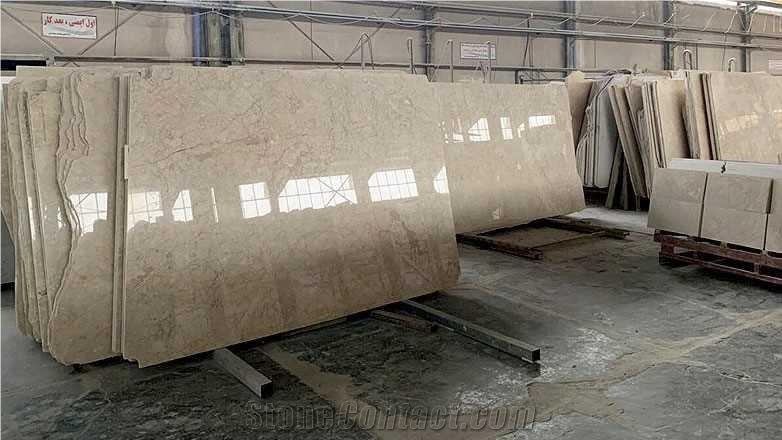 Persian Cream Marble Slabs Tiles