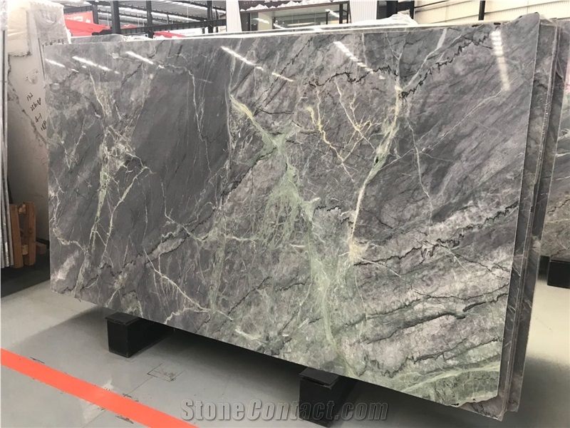 Amazon Green Marble Slab for Tabletop