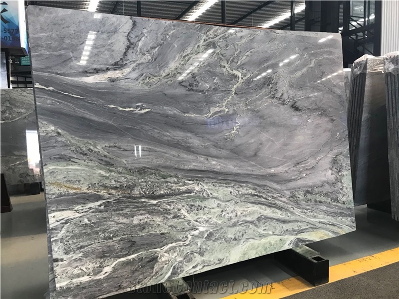 Amazon Green Marble Slab for Tabletop