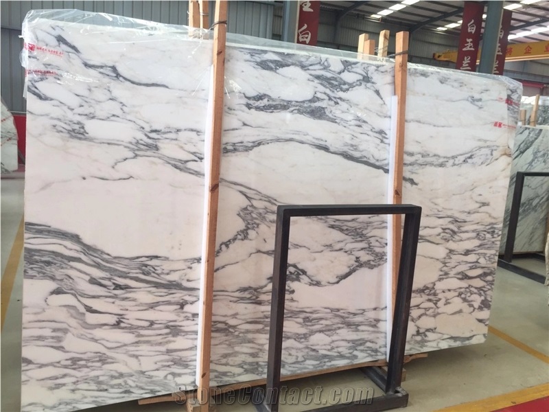 Arabescato White Marble Slab for Floor Tiles