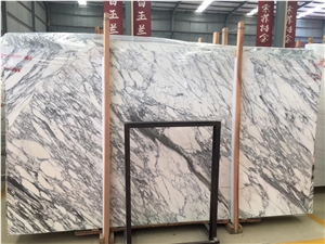 Arabescato White Marble Slab for Floor Tiles