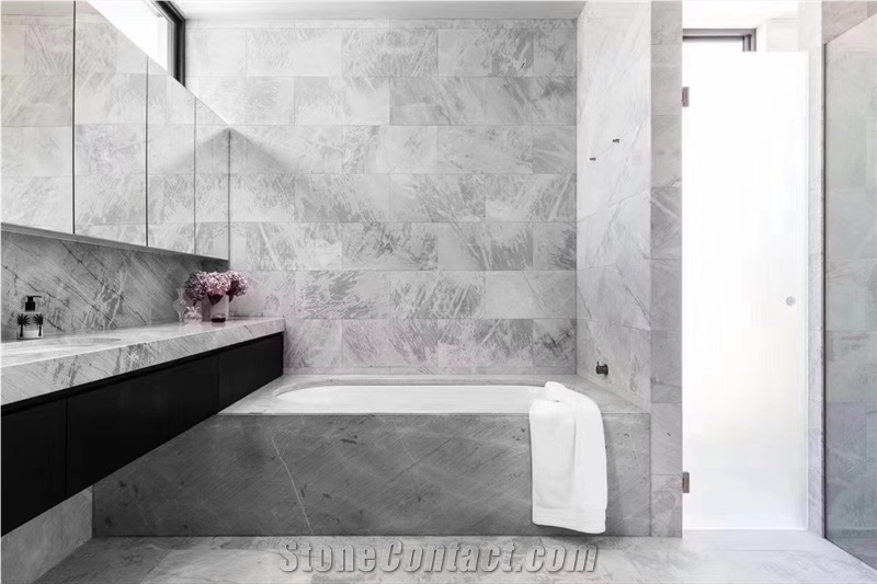 Ares Titania Grey Marble for Wall and Floor Tile