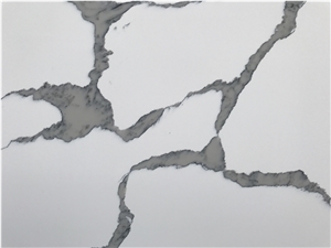 Bianco Calacatta Artificial Quartz Stone for Floor