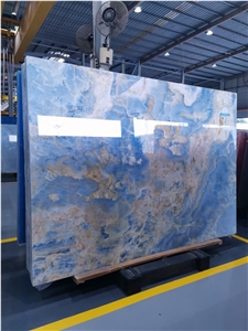Blue Onyx Slab for Wall and Floor Tile