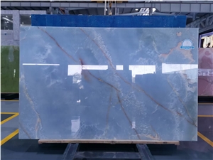 Blue Onyx Slab for Wall and Floor Tile