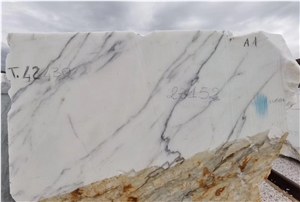 Calacatta White Marble Block