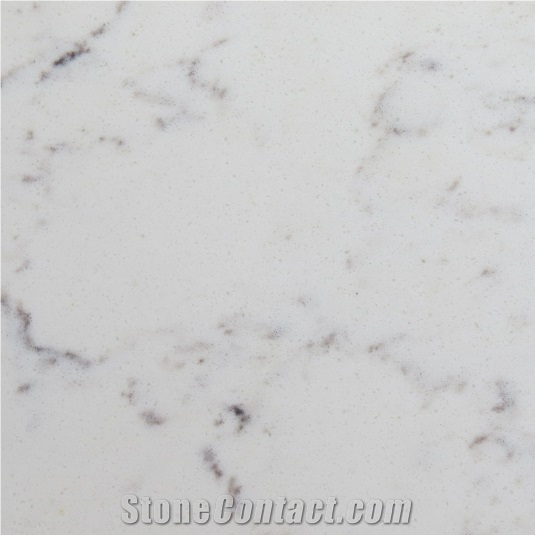 Carrara White Artificial Quartz Stone