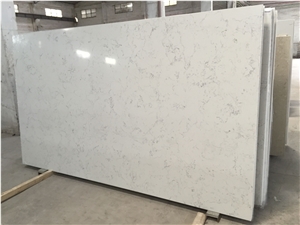 Carrara White Artificial Quartz Stone