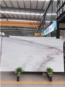 China Lactea Marble Slab for Floor Tiles