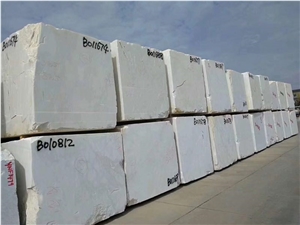 China White Onyx Blocks for Project