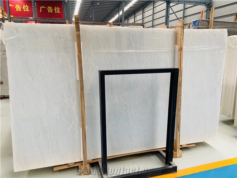 China White Onyx Blocks for Project