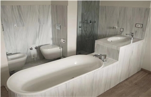 Cloudy White Marble for Walling Tile