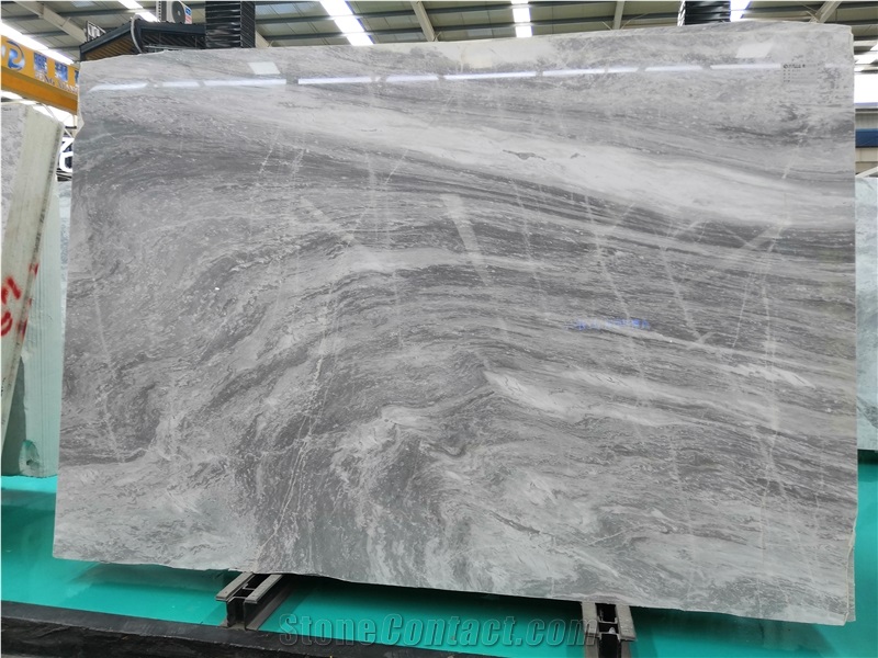 Elba Blue Marble Bar Top