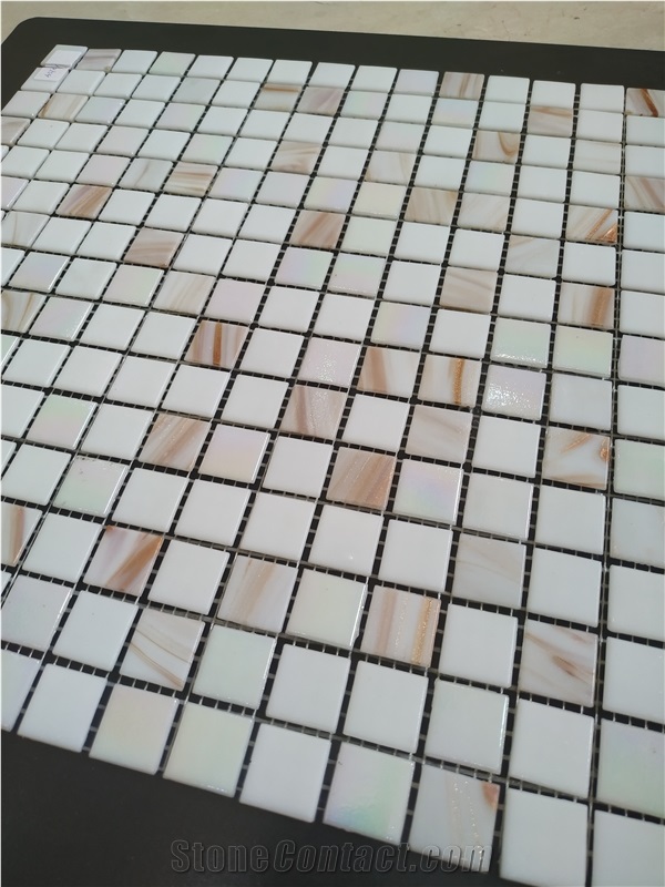 Glass Mosaic Tiles for Pool Covering