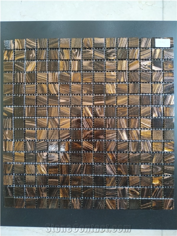 Glass Mosaic Tiles for Pool Covering