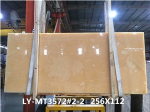Golden Yellow Onyx Stone for Walling Tile