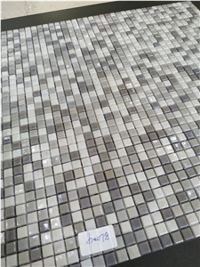 Grey Color Glass Mosaic Tiles for Pools