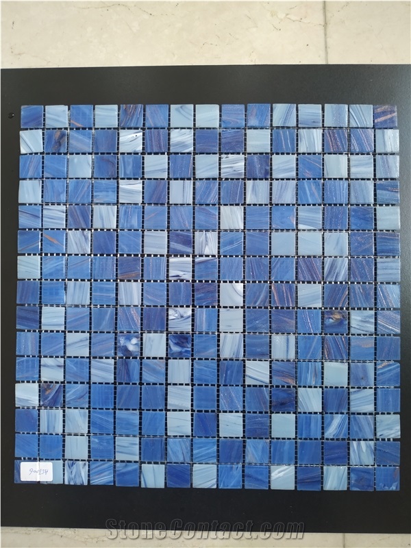 Grey Color Glass Mosaic Tiles for Pools