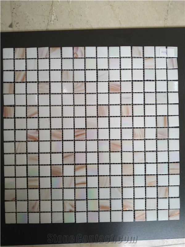 Grey Color Glass Mosaic Tiles for Pools