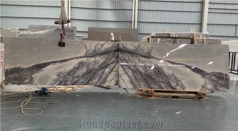 Incense Plum Marble Slab,Milas Lilac Marble Slab