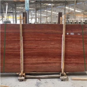Kalzard Red Travertine Slab for Project Kalzard Red Travertine Slab for Project
