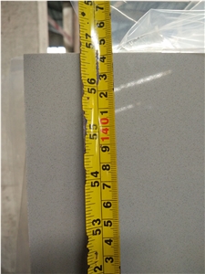 Light Grey Artificial Quartz Stone for Wall Tile