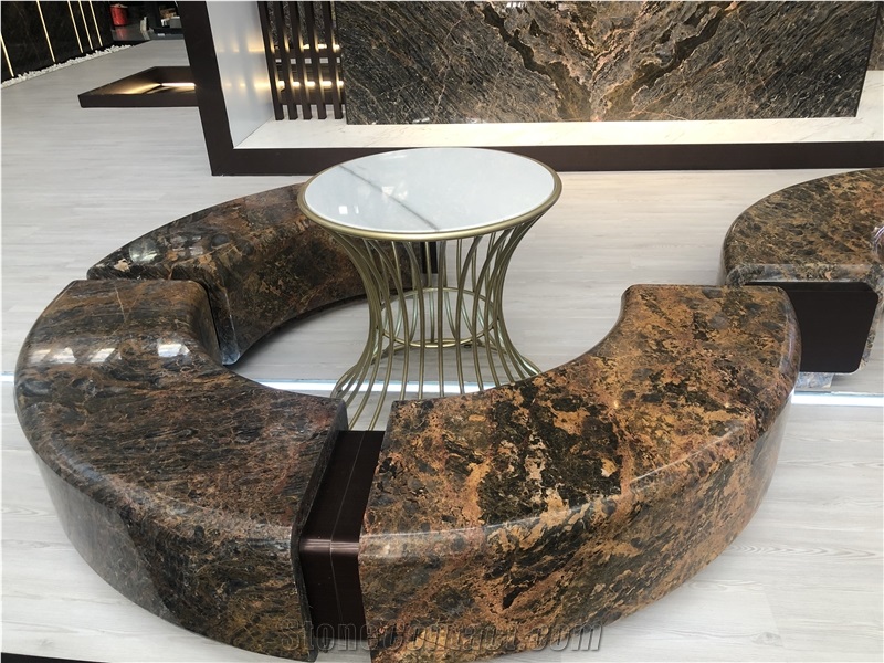 Luca King Brown Marble for Wall Cladding