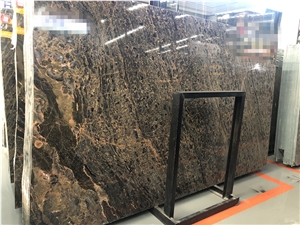 Luca King Brown Marble for Wall Cladding