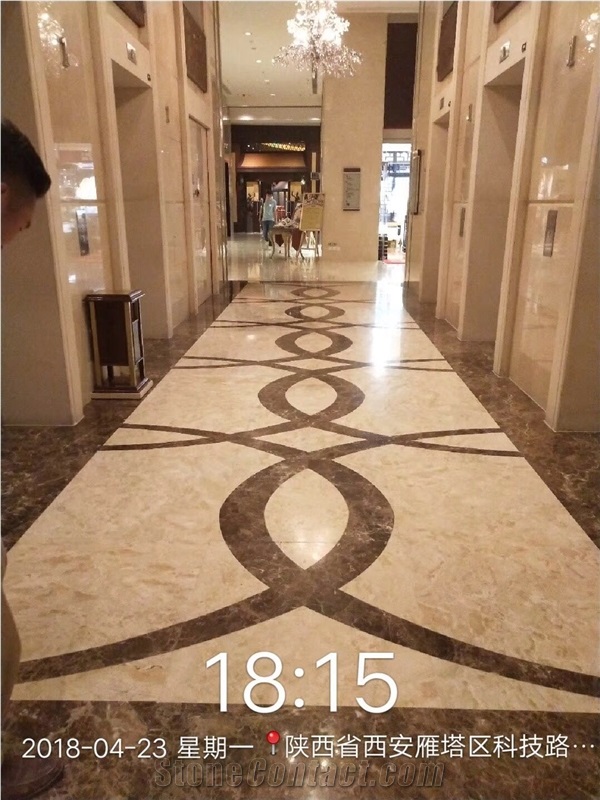 Malaysia Dream Beige Marble for Wall Cladding