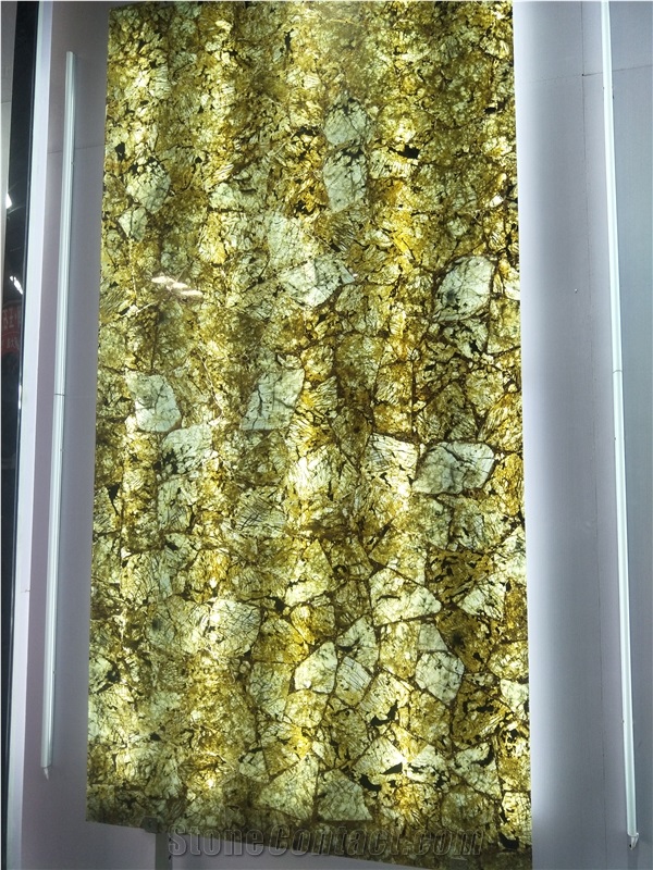 Multicolor Semiprecious Stone for Tabletops