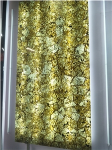 Multicolor Semiprecious Stone for Tabletops