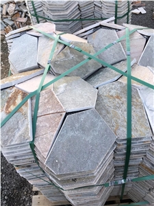 Natural Slate Flagstone Sawn Cut Split