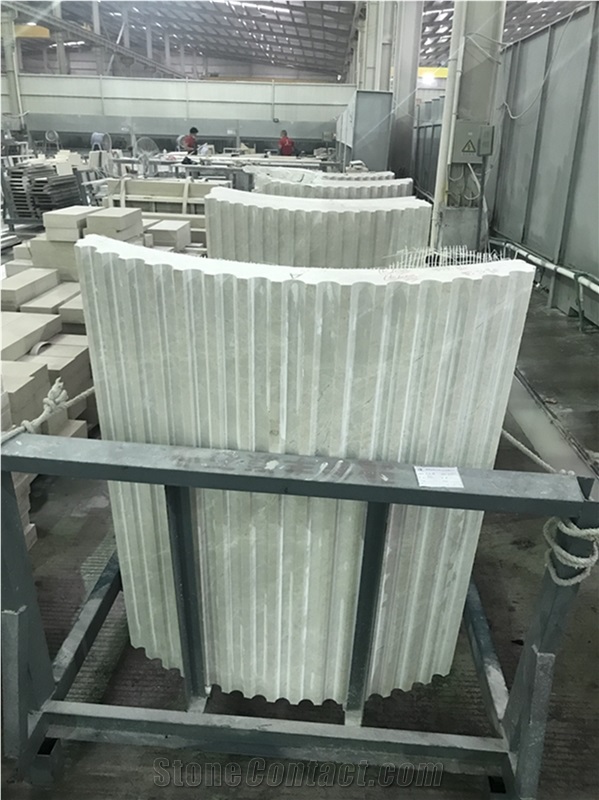 Natural Stone Roman Column Arc Plate