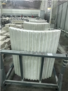 Natural Stone Roman Column Arc Plate